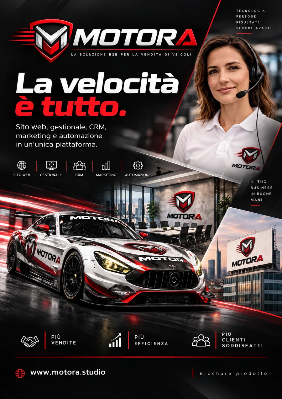 Brochure Motora - copertina